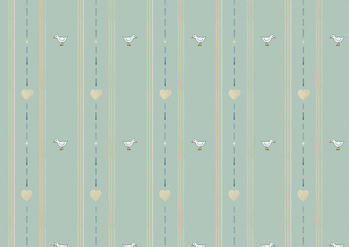 Puddle Down, Duck Stripe Egg - Twist&Fit Roman Blind - Image 7